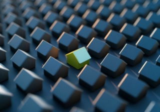 How can the sharing economy help to combat property problems from population growth? dark houses 2