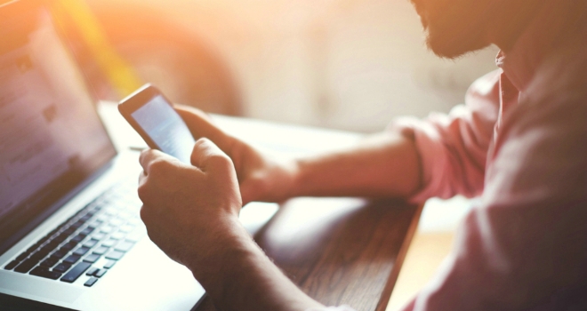 Estate agents urged to prepare for busiest day of the year phone laptop