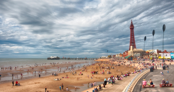 The UK's most and least expensive coastal town property markets revealed Blackpool 650