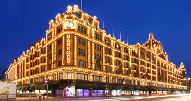 63% premium to live near one of London's 'brandmarks' Harrods 550