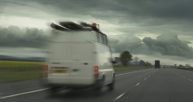How long does the average builder spend locating tools? White Van Builder 610