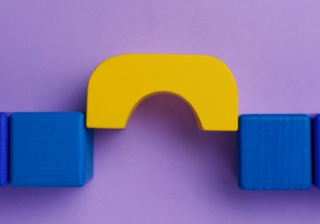 A beginner's guide to bridging & development lending wooden blocks bridging a gap