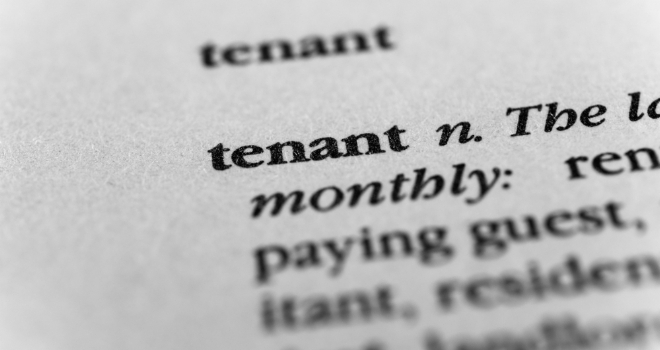 tenant word thing