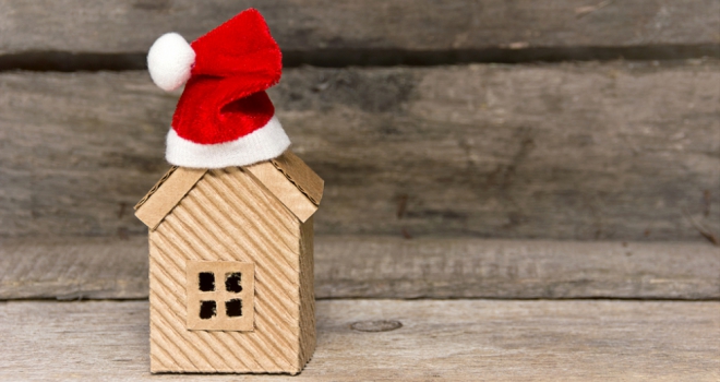The ho-ho-homebuilding boom: how is Santa affected by new build houses? Christmas house 468