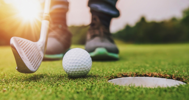 Agents swing into action at charity golf day Golf 228