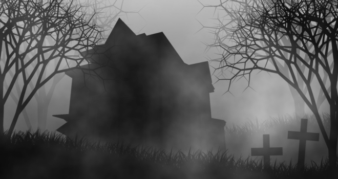 haunted house spooky halloween