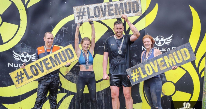 Industry superstars raise £5,000 during Muddy Super Sunday Love Mud 2021