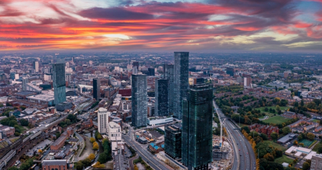 Manchester’s skyline sees the UK's biggest change in the last decade