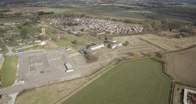 New garden village to be created on site of former RAF base Newton Aerial garden Village plot 680