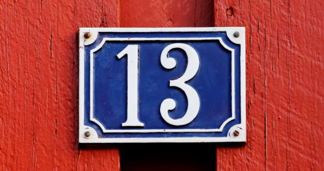 New research shows that it's all in a number Number 13 131
